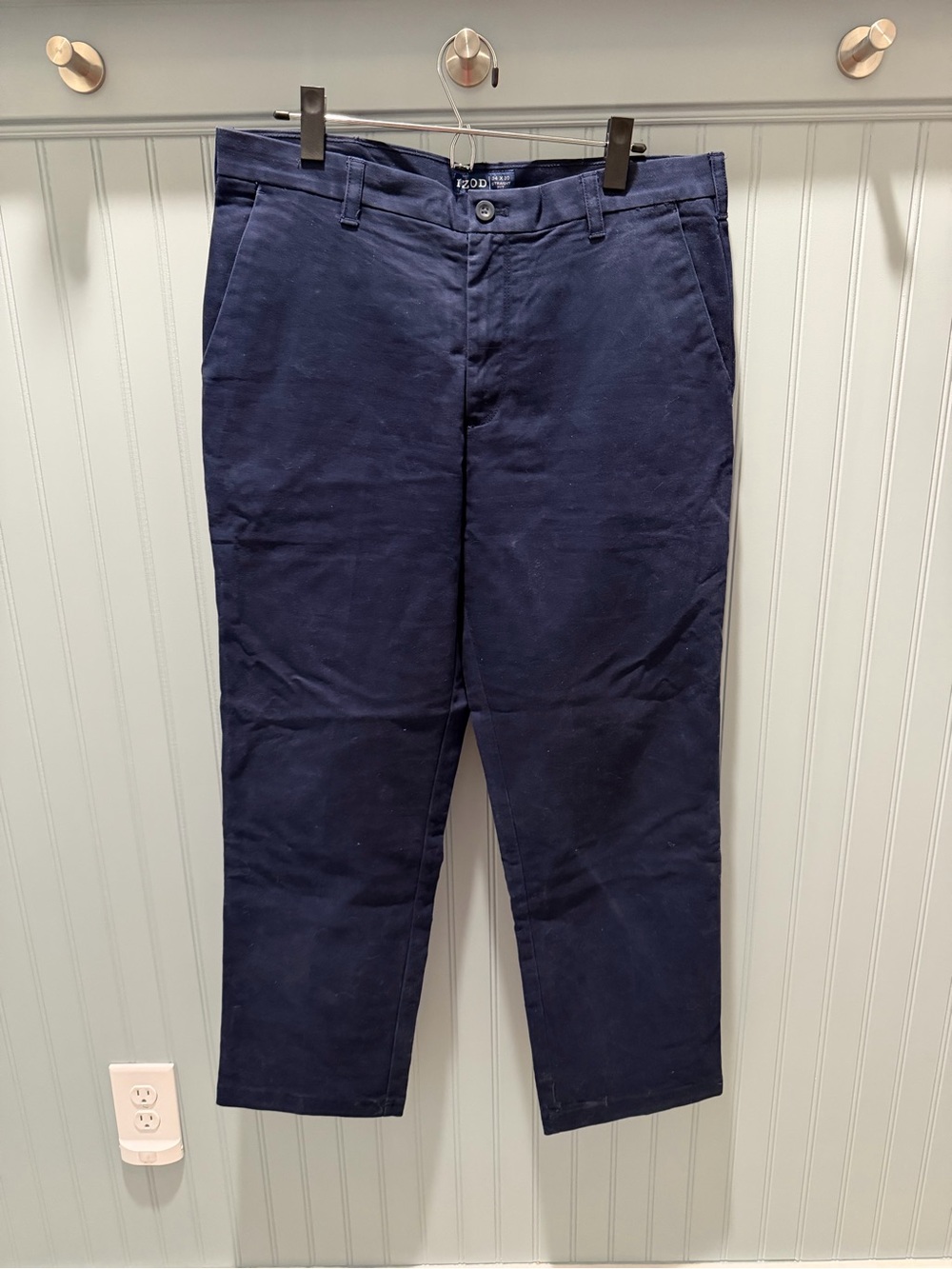 Men's Navy Pants - Izod